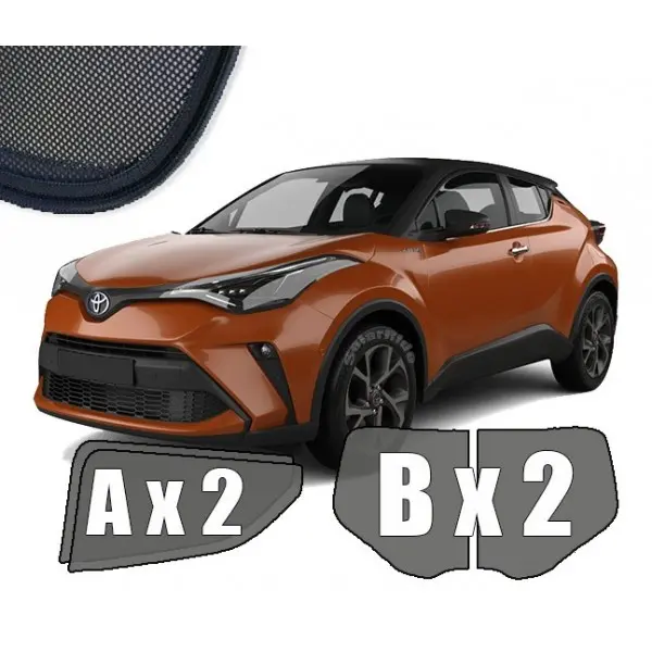 Solskjermer Toyota C-HR I 2016 - 2023