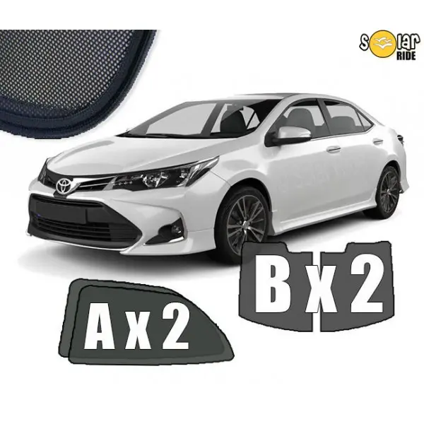 Solskjermer Toyota Corolla XI Sedan 2013 - 2019