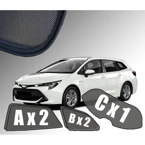 Solskjermer Toyota Corolla XII Touring Sports 2019 ->