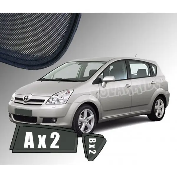 Solskjermer TToyota Corolla Verso II 2004 - 2009