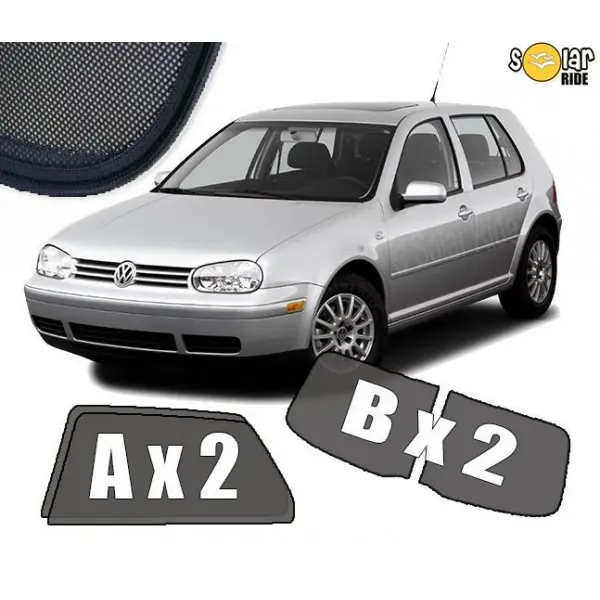 Solskjermer Volkswagen Golf  IV (5-DØRS) 1997-2006