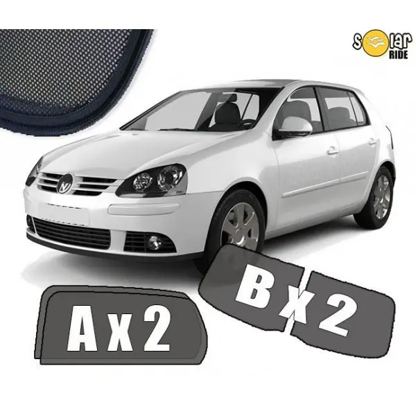 Solskjermer Volkswagen Golf V 2003-2009