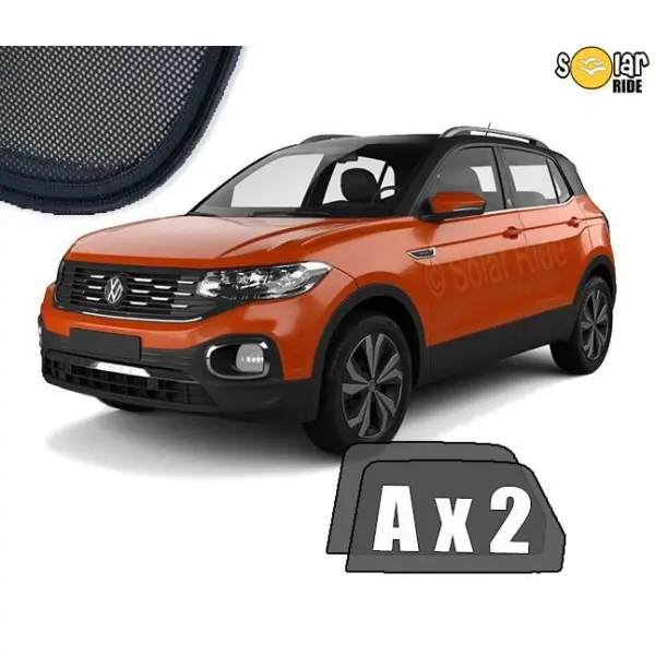 Solskjermer Volkswagen T-Cross 2018 ->