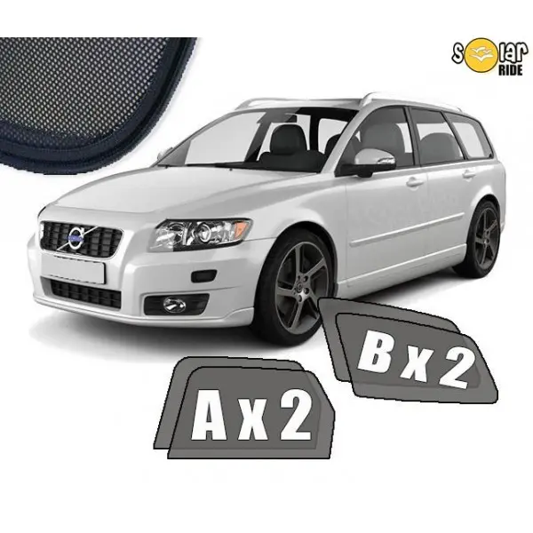 Solskjermer VOLVO V50 2004-2012