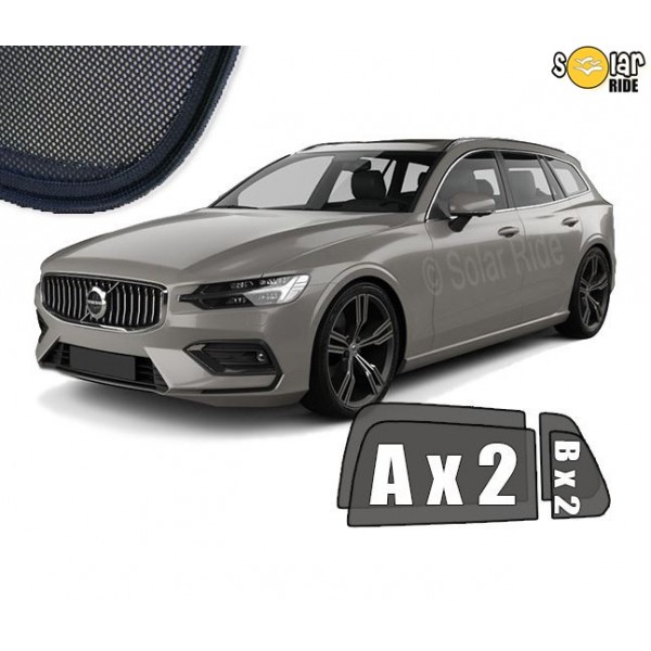 Solskjermer Volvo V60 II 2018 ->
