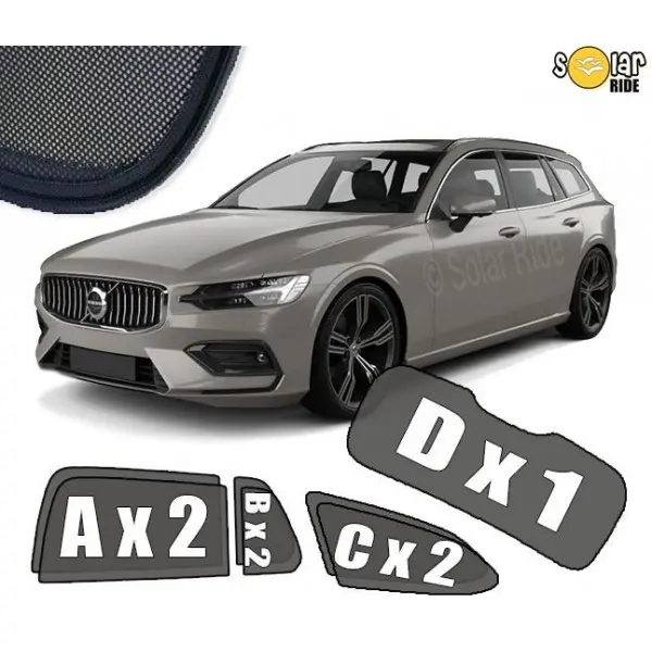 Solskjermer Volvo V60 II 2018 ->