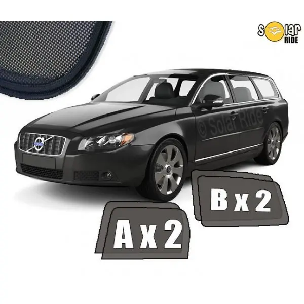 Solskjermer Volvo V70 III / XC70 II 2007 - 2016 Image 1