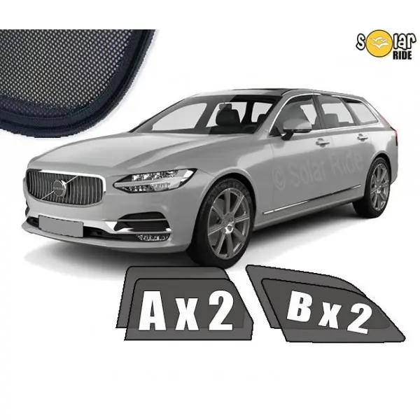 Solskjermer  Volvo V90 II / V90 Cross County 2016 ->