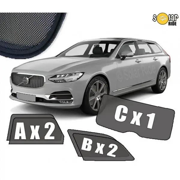 Solskjermer Volvo V90 II / V90 Cross County 2016 ->