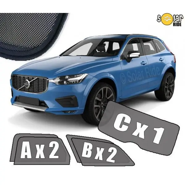 Solskjermer VOLVO XC60 II 2017 ->