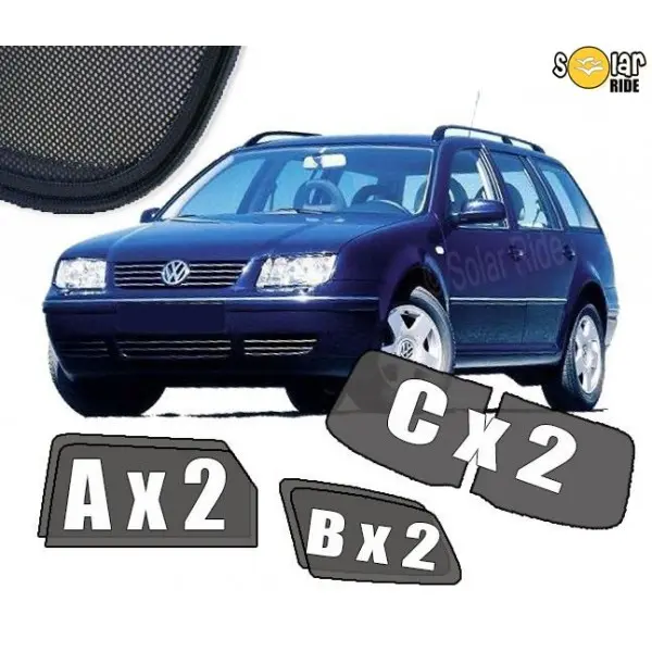 Solskjermer VW Bora Variant 1998 - 2005