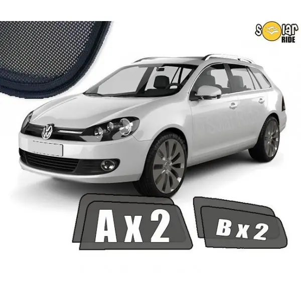 Solskjermer VW Golf VI Variant 2009 - 2014