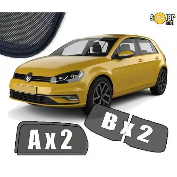 Solskjermer VW Golf VII Hatchback 2012 - 2020
