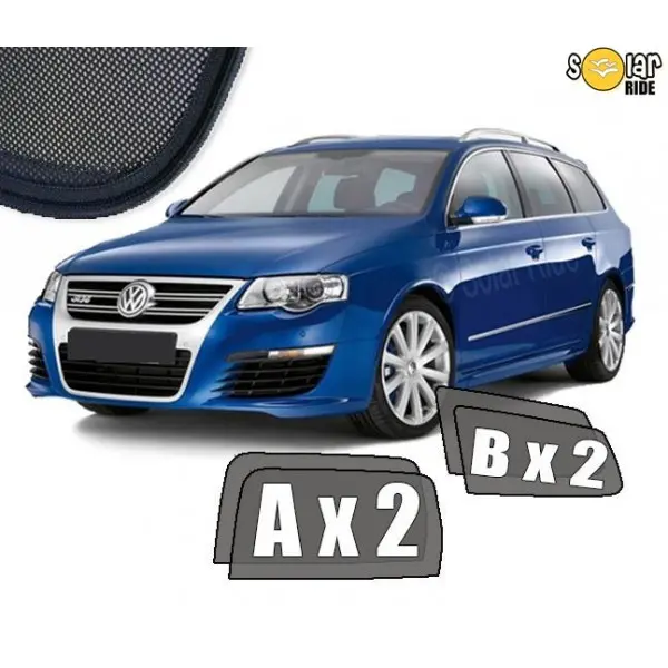 Solskjermer VW Passat B6 Variant 2005 - 2010