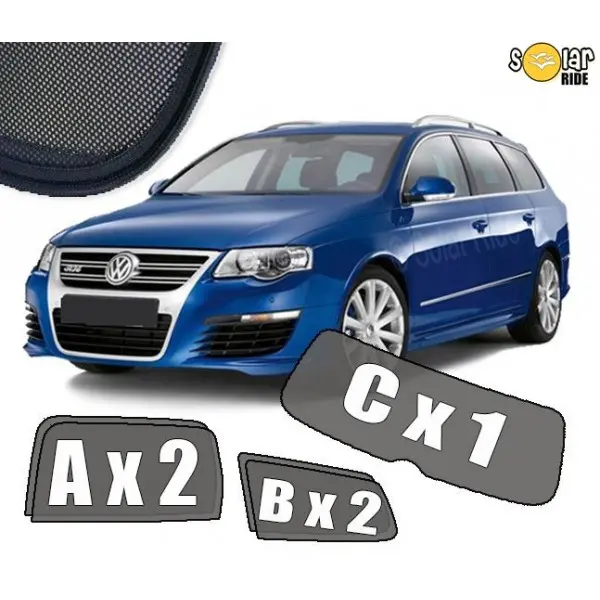 Solskjermer VW Passat B6 Variant 2005 - 2010