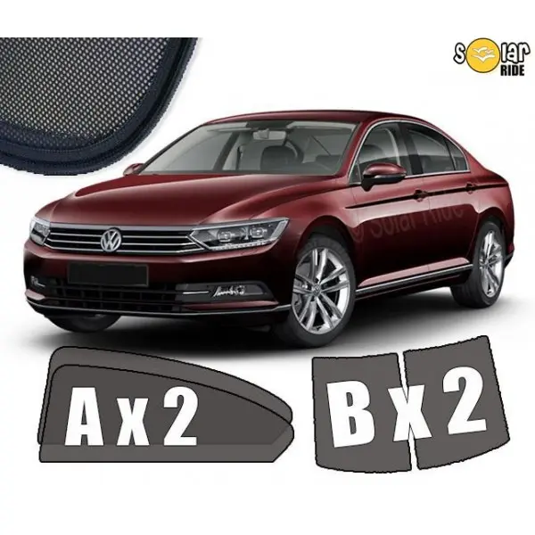 Solskjermer VW Passat B8 Sedan 2014 - 2022