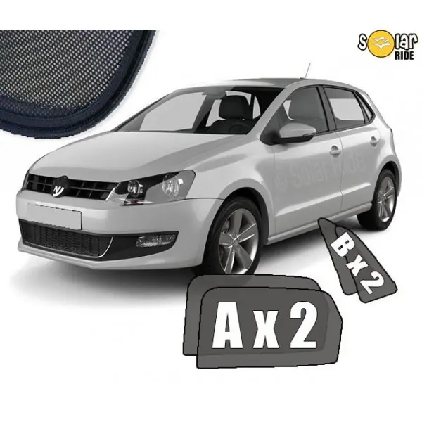 Solskjermer VW Polo V 2009 - 2014
