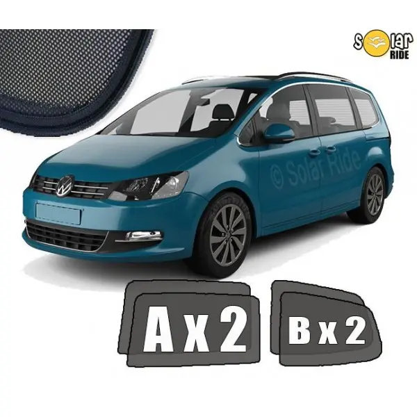Solskjermer VW Sharan II 2010 - 2022