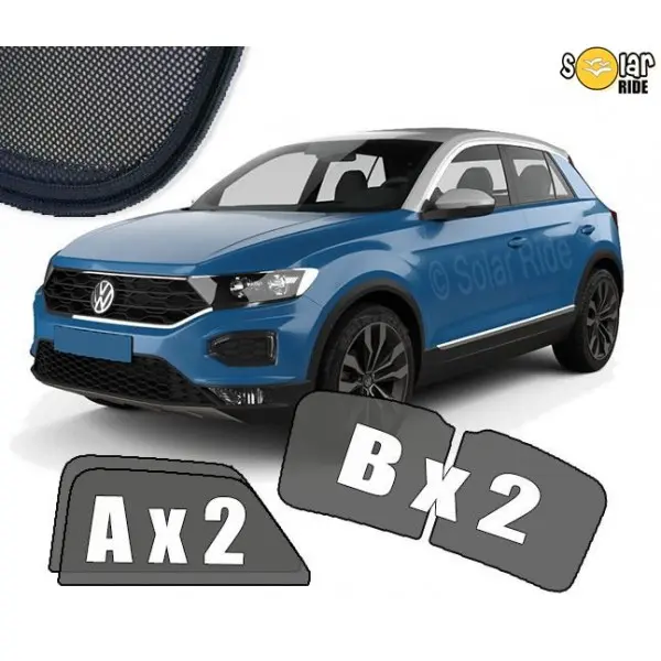 Solskjermer VW T-Roc I 2017 - 2025