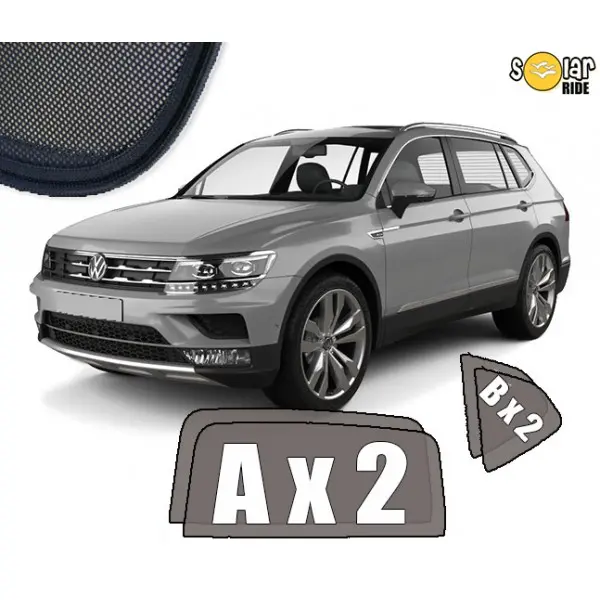 Solskjermer VW Tiguan Allspace 2017 - 2024