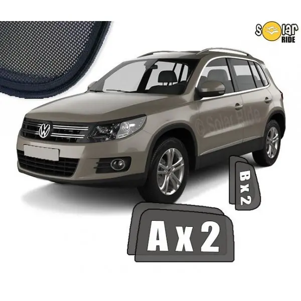 Solskjermer VW Tiguan I 2007 - 2016