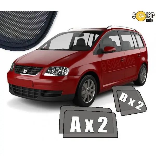 Solskjermer VW Touran I 2003 - 2010