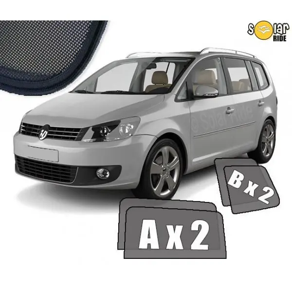 Solskjermer VW Touran I 2010 - 2015