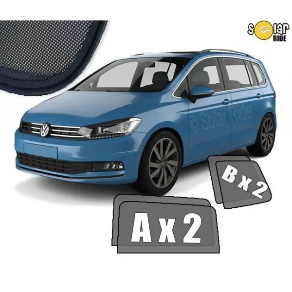 Solskjermer VW Touran II 2015 ->
