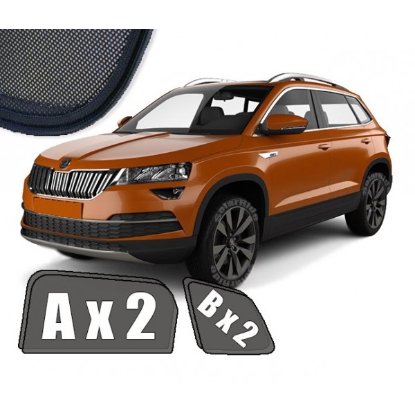 SolskjermerŠkoda Karoq 2017 ->