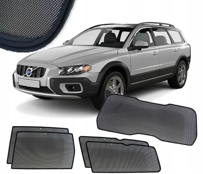Solskjermgardiner Volvo XC70 II 2007 - 2016