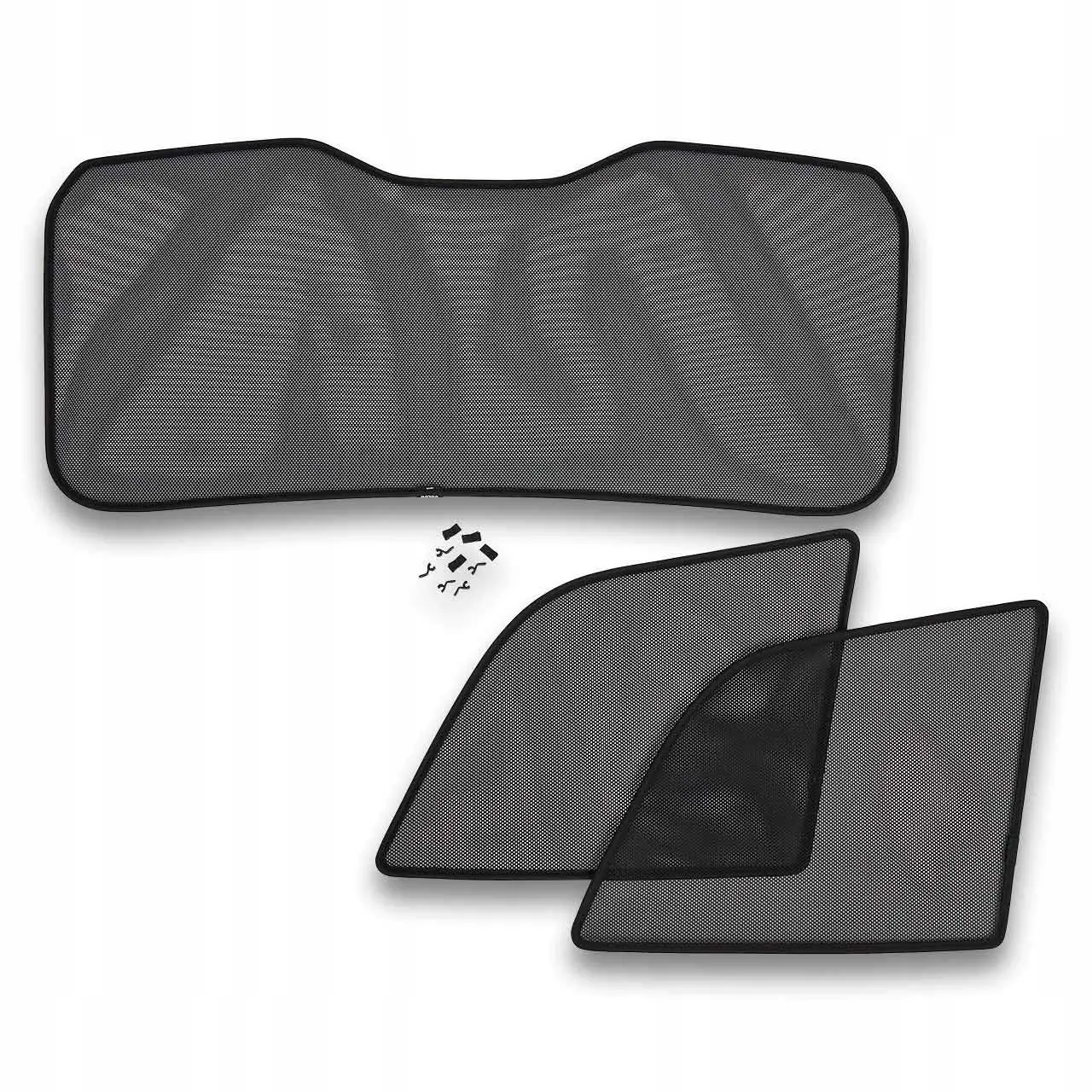 Solskjermgardiner Volvo XC90 II 2014 -> | Lasterom solbeskyttelse - sett 3 stk. – bilde 6