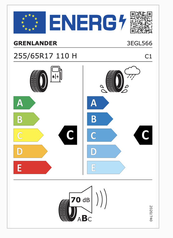 Sommerdekk Grenlander Maho 79 H/T 110H SUV │ 255/65 R17 - SUV Summer Tire – bilde 4