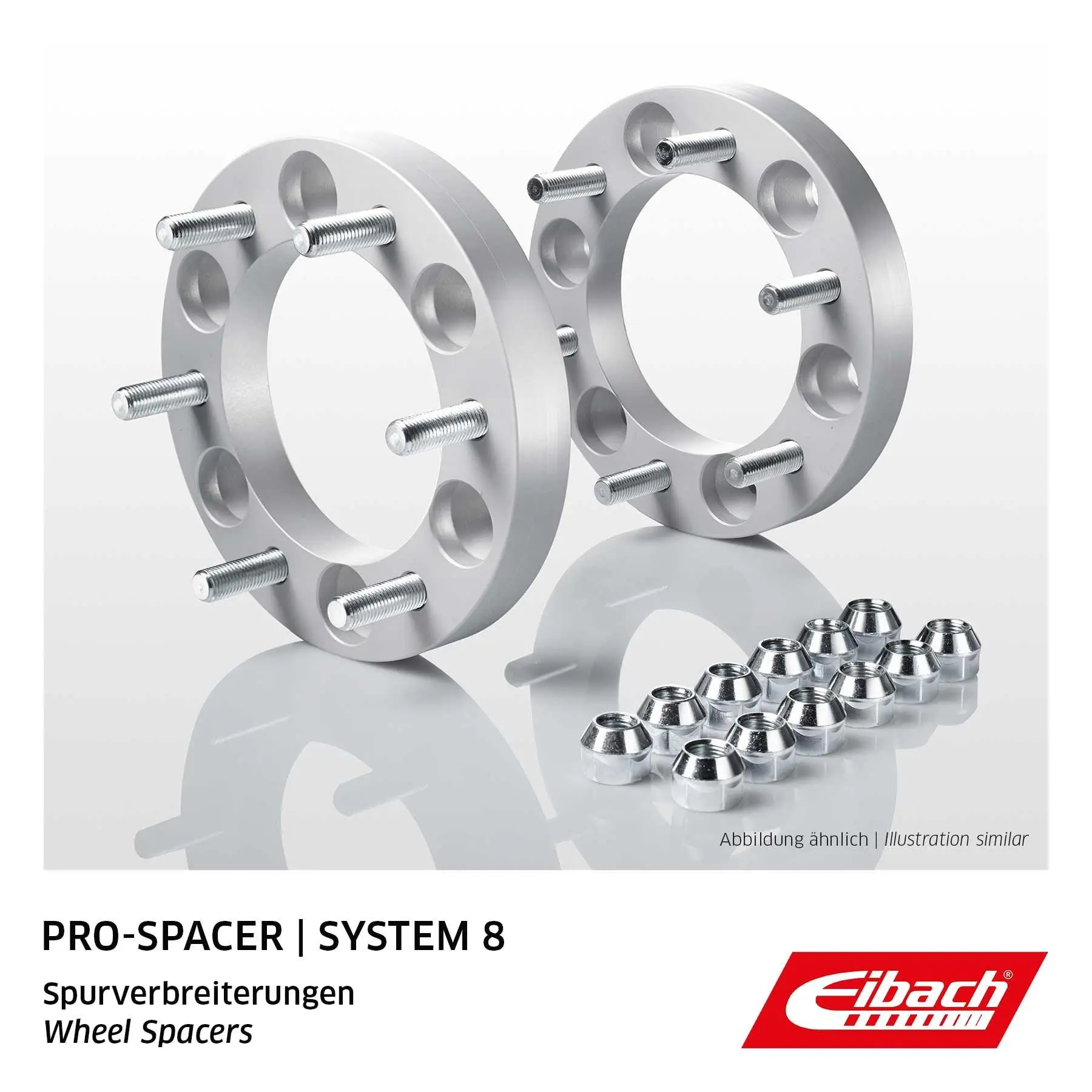 Spacere Toyota Land Cruiser J120 │ Eibach Pro-Spacer Kit - 30mm - sett 2 stk. – bilde 10