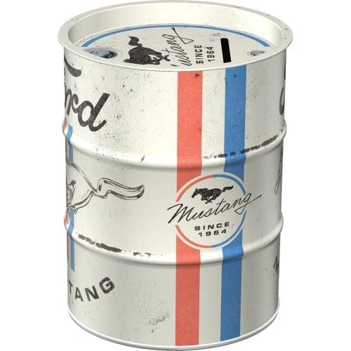 Sparebøsse – Ford Mustang Oljetønne | 600 ml