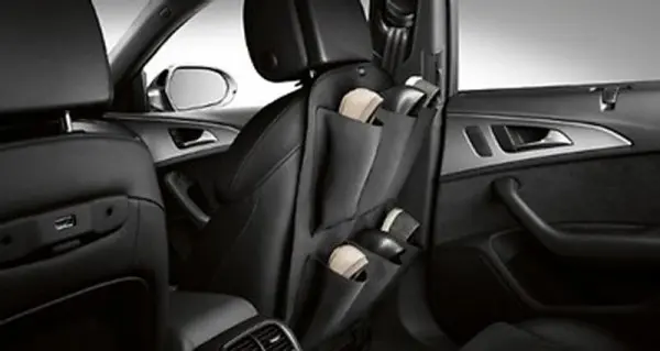 Sparketrekk Audi Shoe Bag Organizer │ Beskyttelsestrekk for seteryggen med oppbevaring Image 1