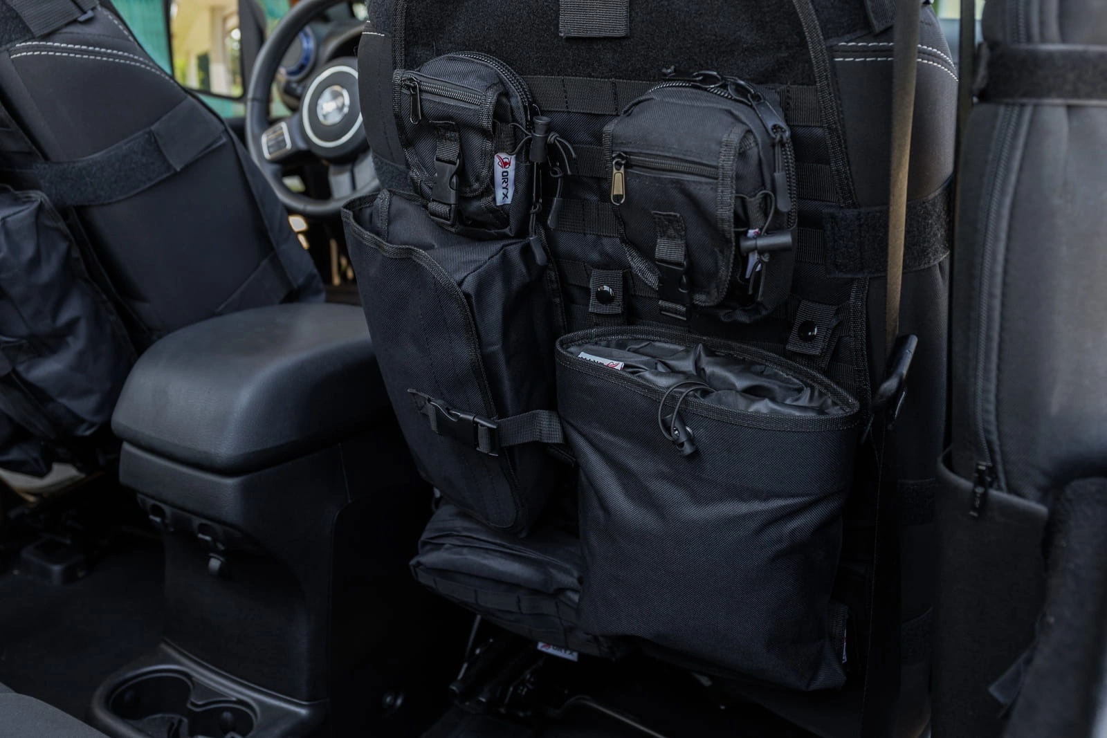 Sparketrekk Jeep Wrangler │ Beskyttelsestrekk for seteryggen med oppbevaring - 1 stk. – bilde 6
