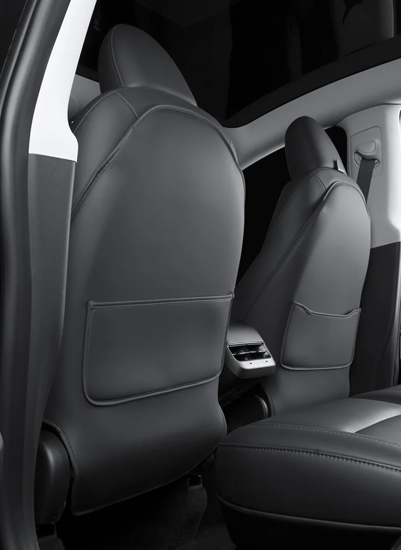 Sparketrekk Tesla Model 3 / Y │ Beskyttelsestrekk for seteryggen - sett 2 stk.