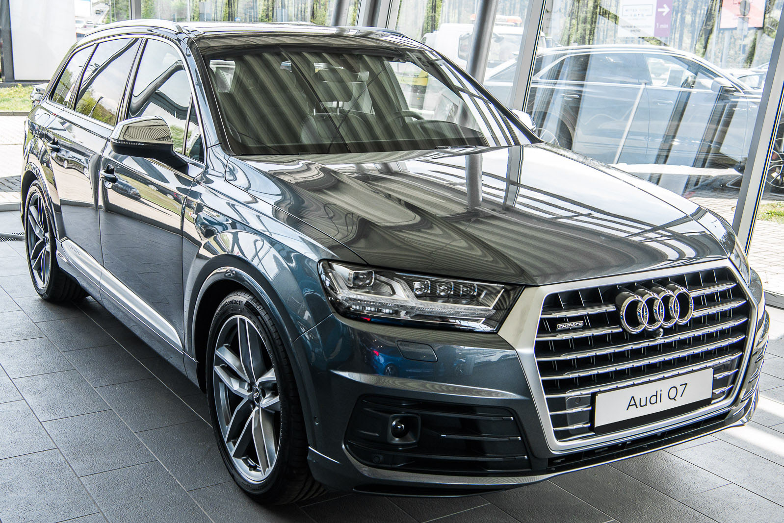 Speildeksel Audi Q7 4M 2015 -> │ Chrome Editon