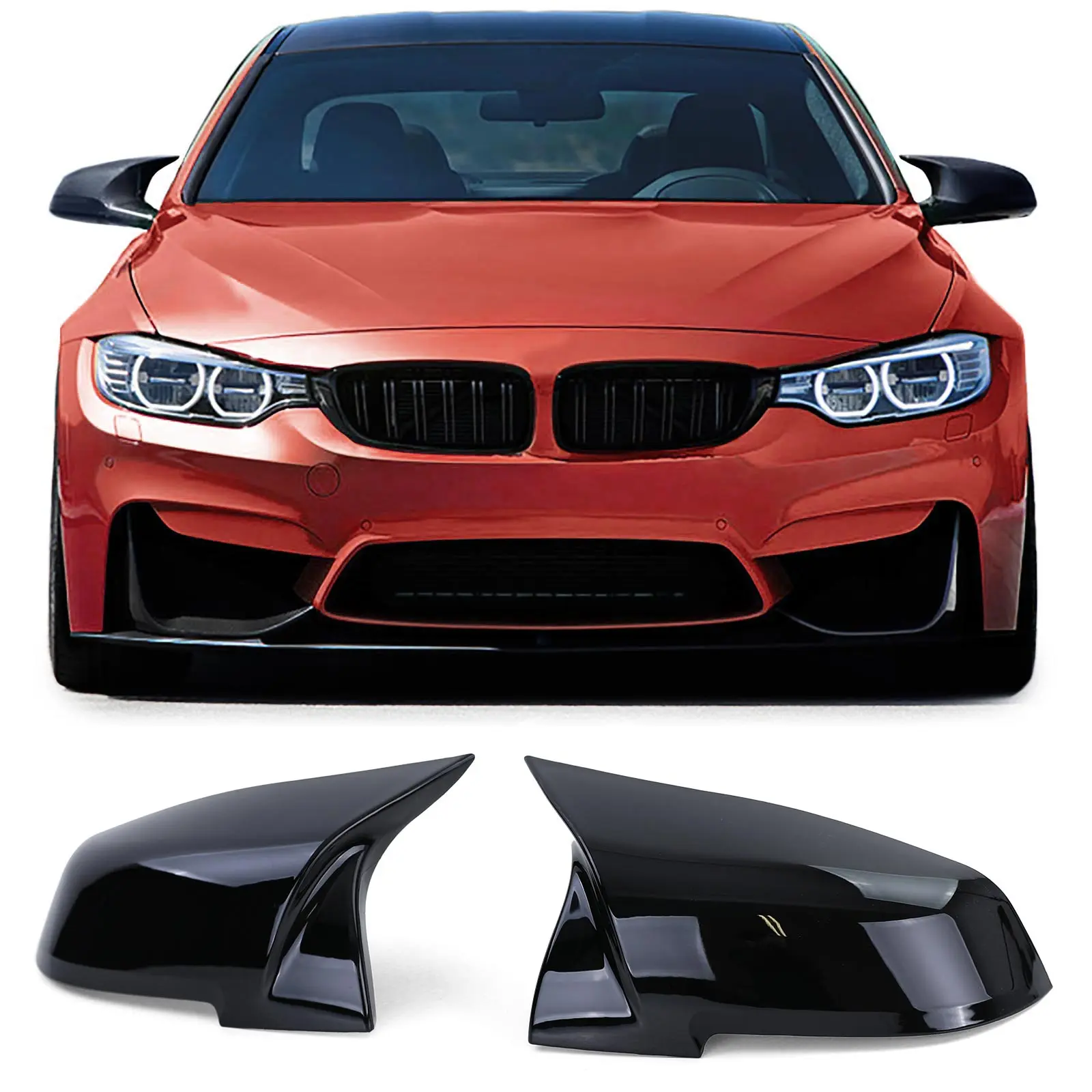 Speildeksler BMW 3 (F30/F31) 2011 - 2018 │ M3 Design Glossy Black – bilde 3