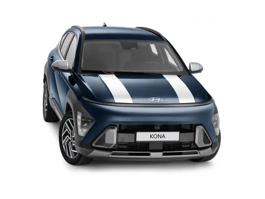 Speildeksler Hyundai Kona Electric II 2022 -> │ Brushed Aluminium Optic - sett 2 stk. – bilde 3