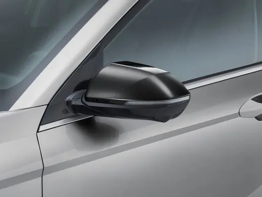 Speildeksler Hyundai Kona Electric II 2022 -> │ Piano Black - sett 2 stk.