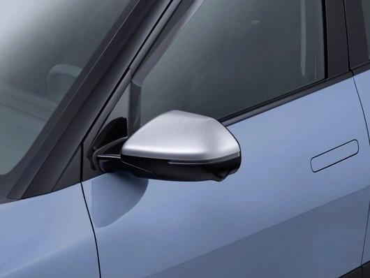 Speildeksler Kia EV2 2026 -> │ børstet aluminium-optikk - brushed aluminium optic - sett 2 stk.