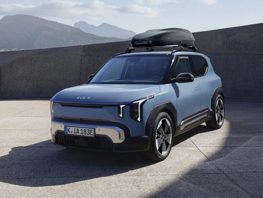 Speildeksler Kia EV2 2026 -> │ svart høyglans - Piano Black - sett 2 stk. – bilde 2