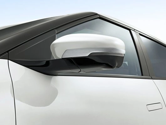 Speildeksler Kia EV4 2025 -> │ Brushed Aluminium Optic - sett 2 stk.