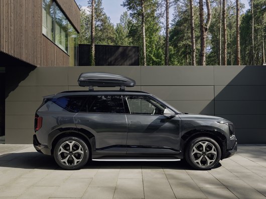 Speildeksler Kia EV5 2025 -> │ Brushed Aluminium Optic - sett 2 stk. – bilde 3