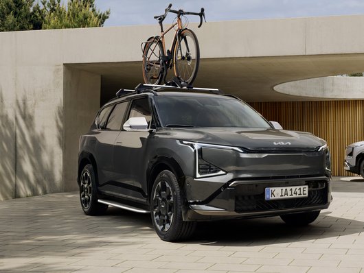Speildeksler Kia EV5 2025 -> │ Brushed Aluminium Optic - sett 2 stk. – bilde 4