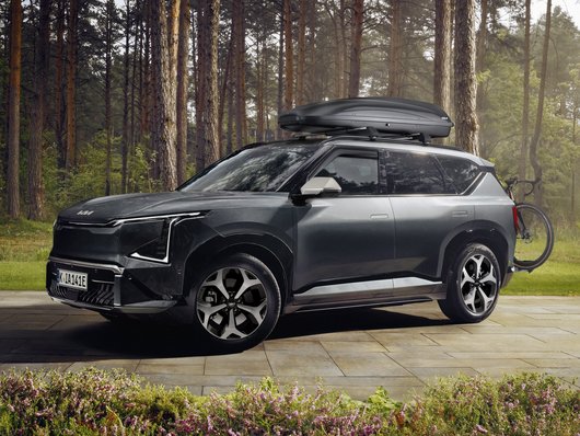 Speildeksler Kia EV5 2025 -> │ Brushed Aluminium Optic - sett 2 stk. – bilde 5