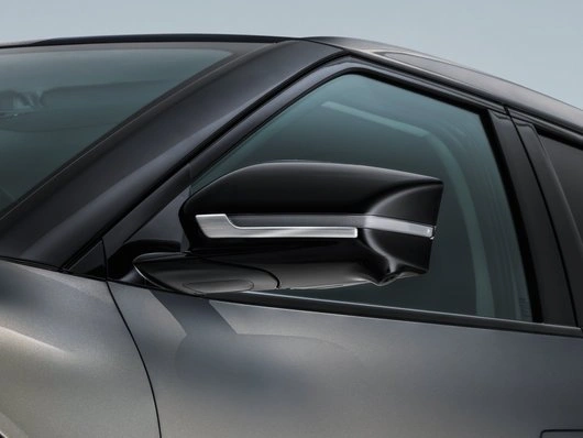 Speildeksler Kia EV6 / EV6 GT-Line 2021 -> │ Brushed Aluminium Optic - sett 2 stk.