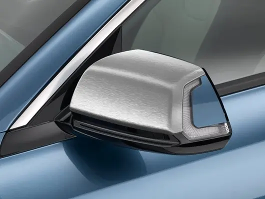 Speildeksler Kia Niro EV 2022 -> │ Brushed Aluminium Optic - sett 2 stk.