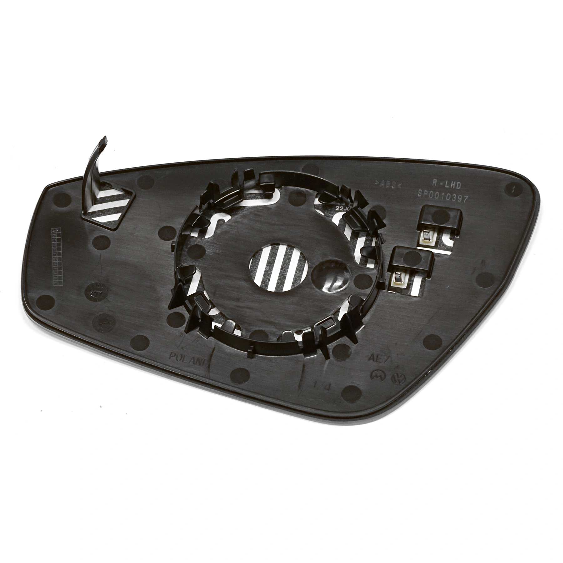 Speilglass høyre VW ID.4 / VW ID.5 / Skoda Enyaq / Audi Q4 e-tron - Original Volkswagen asfærisk vidvinkel – bilde 2